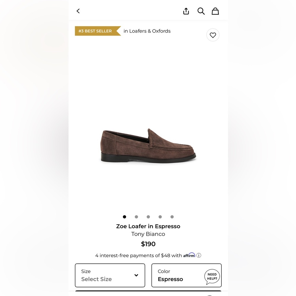 Tony Bianco Zoe Loafer